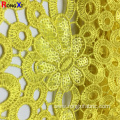 3mm New Design Yellow Sequin Fabric